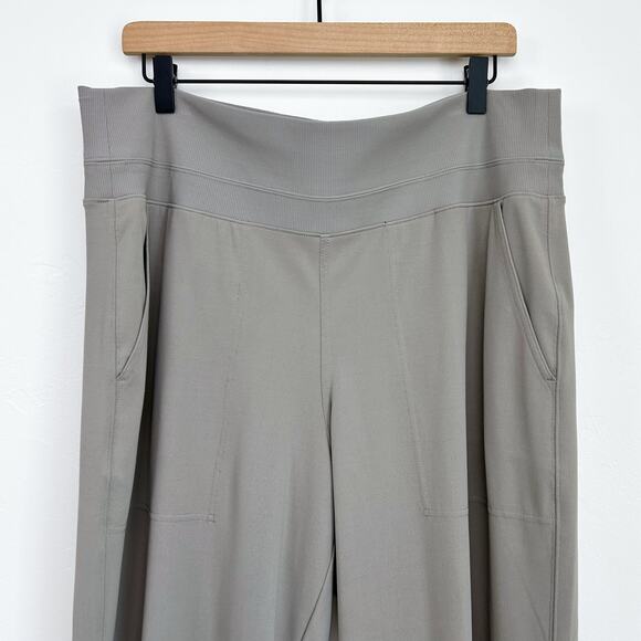 Athleta Venice Wide Leg Bluff Grey Pants 1X - Picture 4 of 10